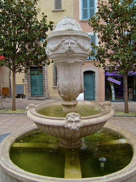 French Riviera Luxury Yacht Charter destination Toulon Fontaine de L'Intendance